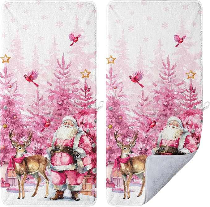 Christmas Forest Pink