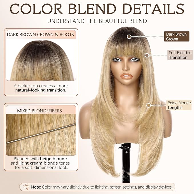ombre blonde