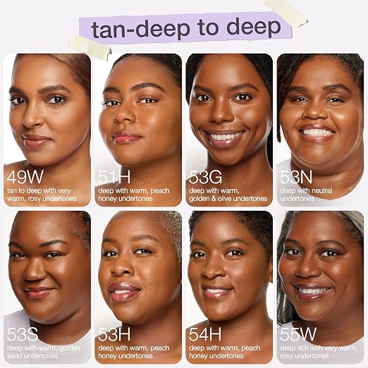53G deep golden (deep skin with very warm, golden or olive undertones)
