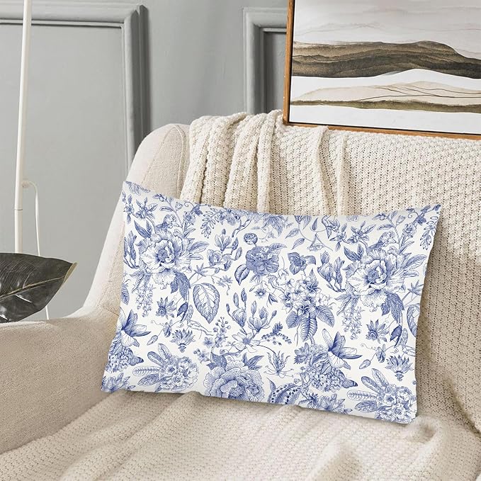Vintage Spring Blue Floral