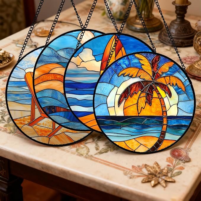 4-piece Set: Blue Ocean