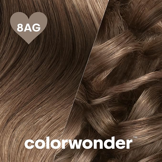 8AG - Light Ash Golden Brown (Iconic Bronde)