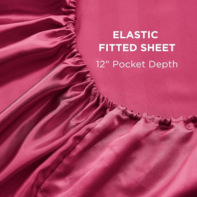 Hot Pink Damask Stripe