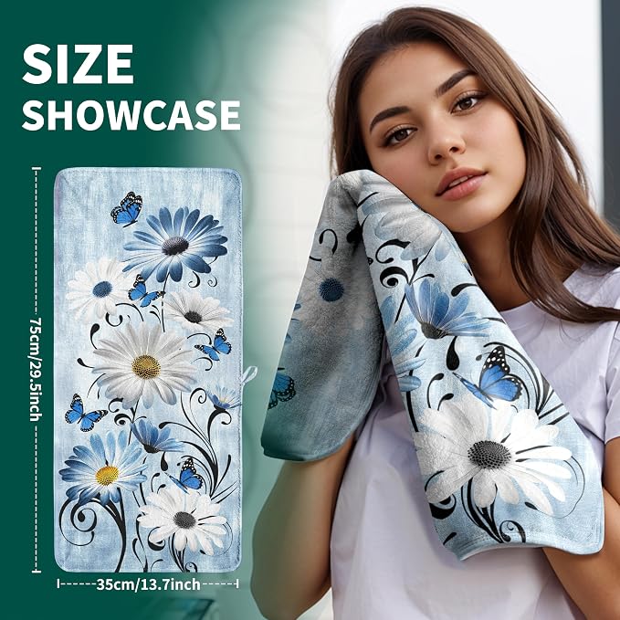 Butterfly Floral-blue
