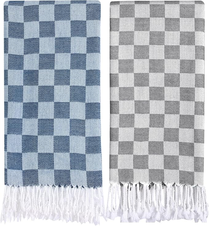 2pcs Grey Navy