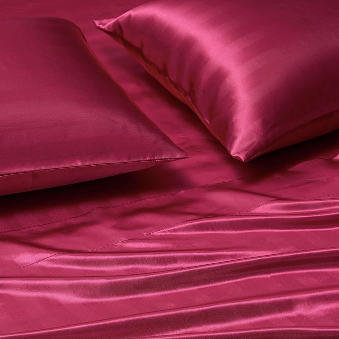 Hot Pink Damask Stripe