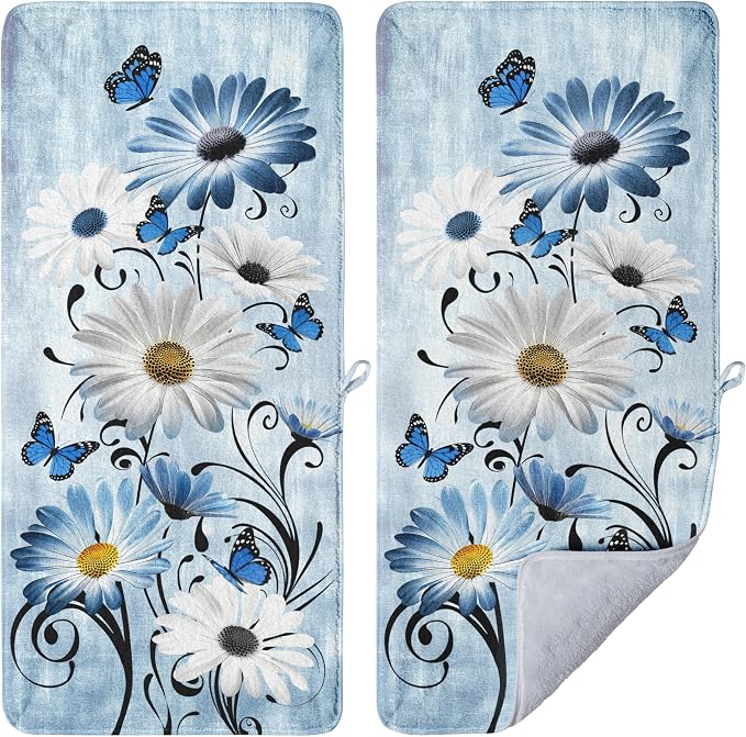 Butterfly Floral-blue
