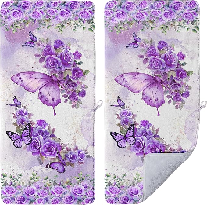 Butterfly Floral-purple