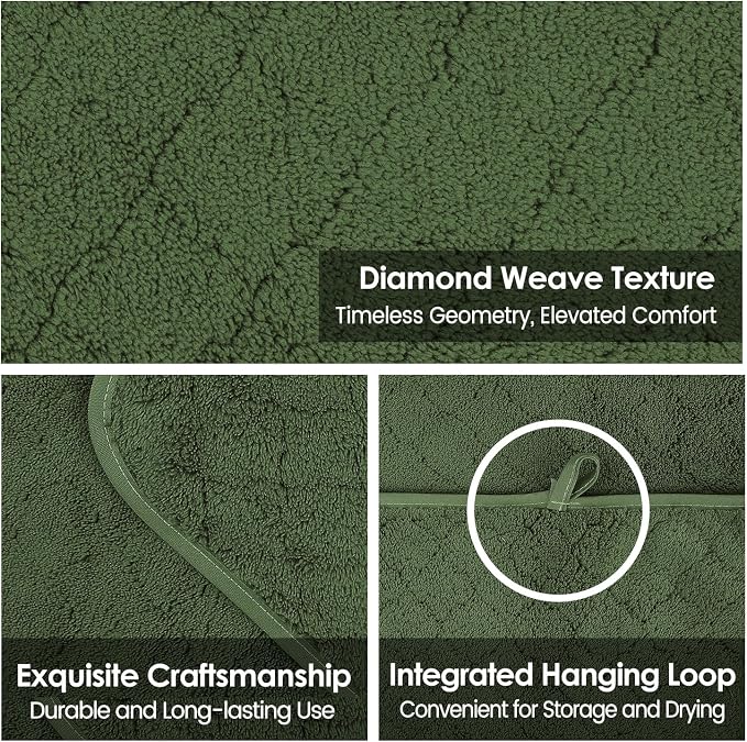 Grid Olive-green