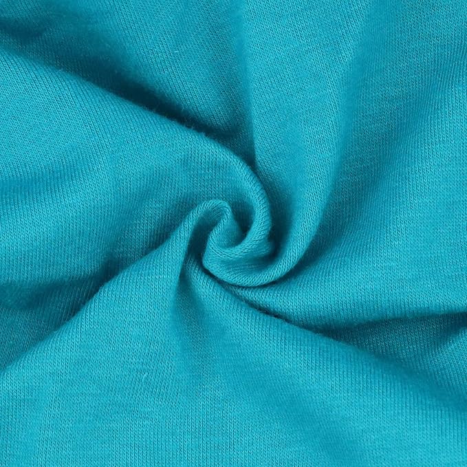 5 Pack Knotted : Black, Rose, Teal, Purple, Khaki