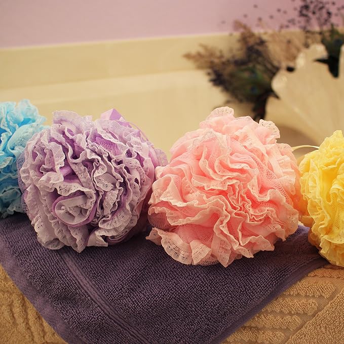 Lush Lavender, Baby Blue, Soft Pink, Mellow Yellow